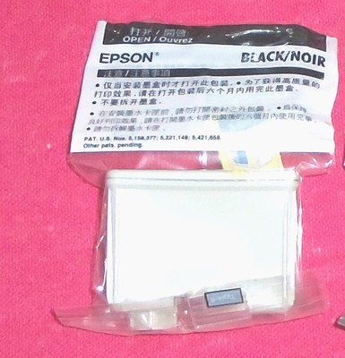 S020093 Epson black ink jet Cartridge 1200 750 700 670 660 640 stylus printer