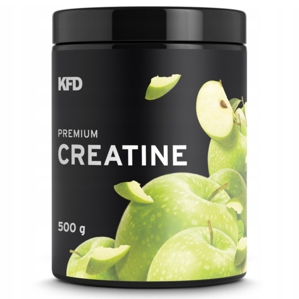 KFD Creatine Green Apple CREATINE MONOHYDTRAT 500 g Good taste
