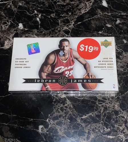 2003-04 Upper Deck Lebron James – 32 Card Box Set SEALED