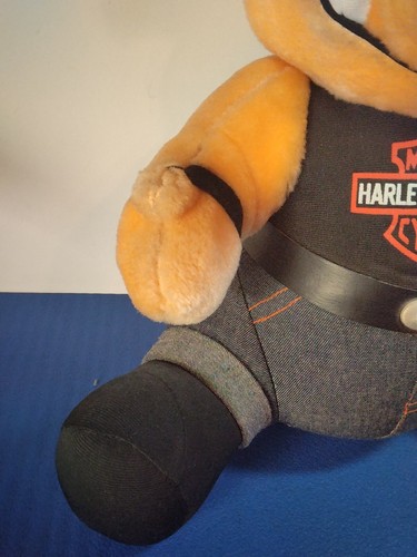 1993 HARLEY DAVIDSON GROSSES STOFFTIER SCHWEIN VINTAGE DORAG SAUBER 14 ZOLL - Bild 4 von 8