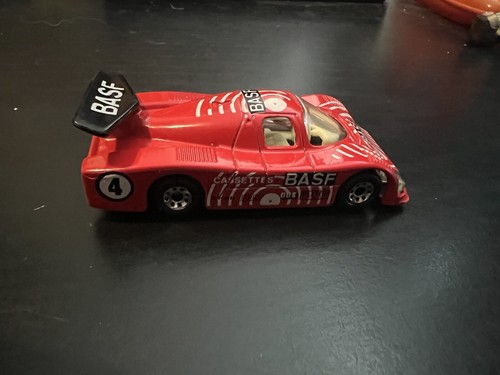 Matchbox Group ""C"" Racer Red 1984 BASF Auto pressofusa scala 1:55 - Foto 2 di 5
