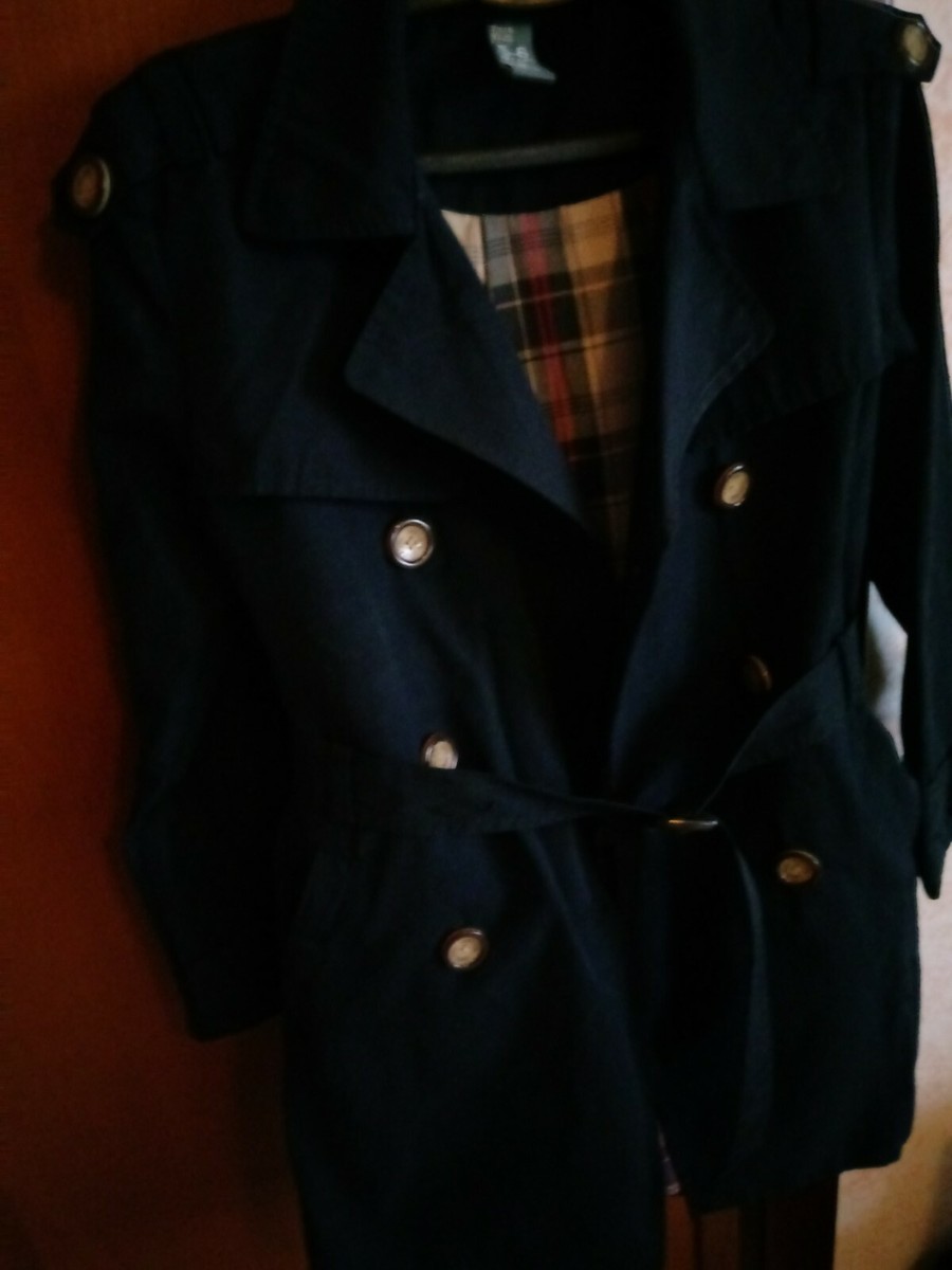 ZARA KIDS CAPPOTTO PARKA ANNI 118 CM GIUBBINO BLUE NAVY