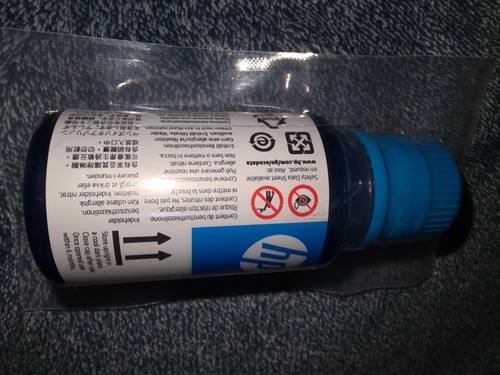 HP Genuine 31 Cyan Ink Cartridge Smart Tank Plus 551 555 559 557 571 651 - Picture 2 of 2