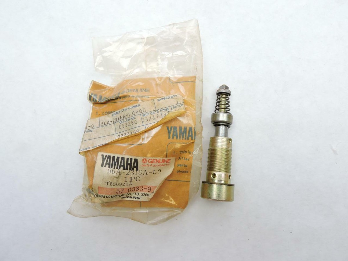 56A-2316A-L0 NOS Yamaha Front Fork Valve 1985 1986 YZ250 YZ490