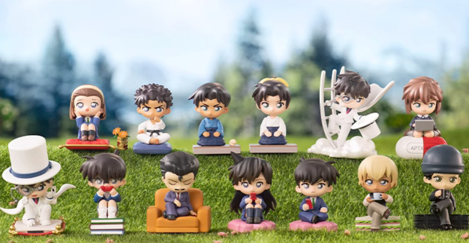 POPMART Detective Conan Personajes Clásicos Serie Caja Ciega Figuras Confirmadas
