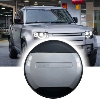 Eiger Grey Spare Tire Wheel Cover Accessories for Defender 110 90 130 2020-2026