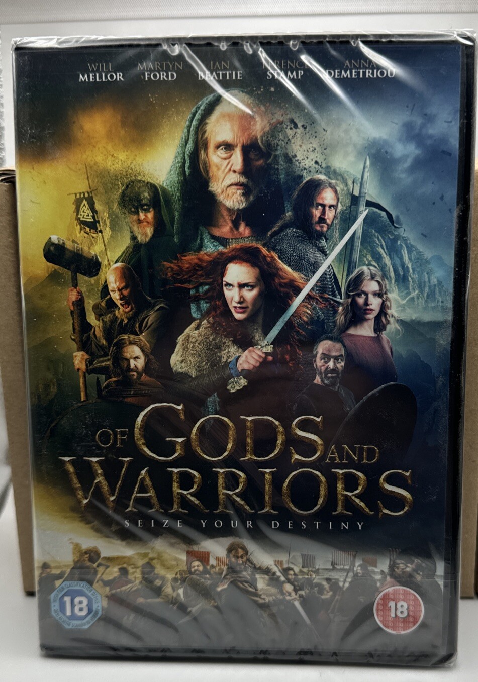 Of Gods And Warriors DVD (2019) Anna Demetriou Brand New & Sealed **FREE P&P**
