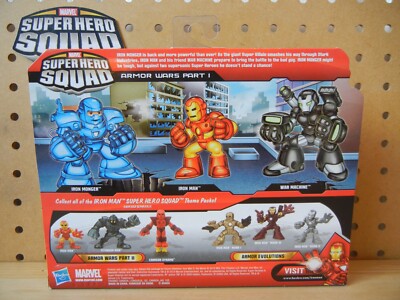 Marvel Super Hero Squad NEW Iron Man 2 Wave 1: Armor Wars I War