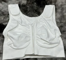 CAREFIX Lisa Front Close Post-Op Compression Surgical Vest by TYTEX Small C-E