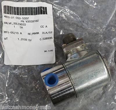 MILITARY MEP 002 003 A GENERATOR FUEL SOLENOID VALVE KIP 6X323 72