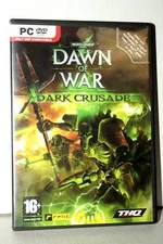 WARHAMMER 40000 DAWN OF WAR GAME USED PC DVD ITALIAN VERSION RS2 39478
