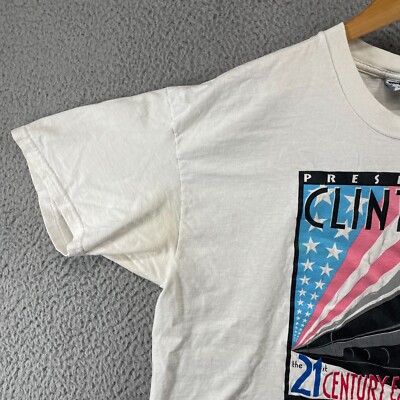 90’S Bill Clinton T-SHIRTS Rare Vintage Bill Clinton America's President Victory