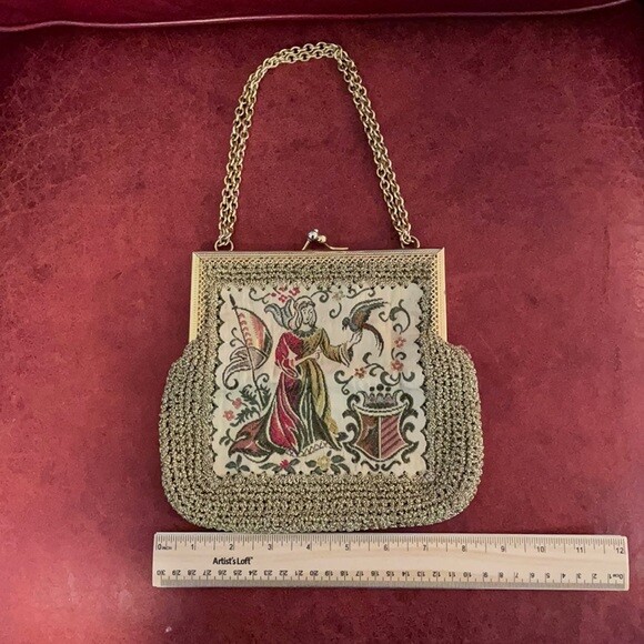 Rare VTG Purse, made in Italy, circa 1940 Gem