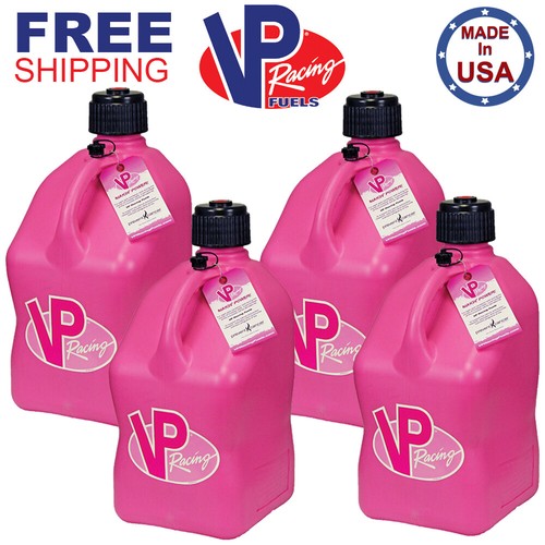 Pink Vp Racing Containers VP Racing 4 Pack Pink 5.5 Gallon Square Utility Jug | eBay