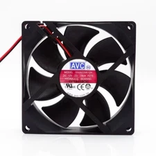 AVC DS09225R12H 9025 DC12V 0.50A 9CM 2-Wire Silent Cooling Fan