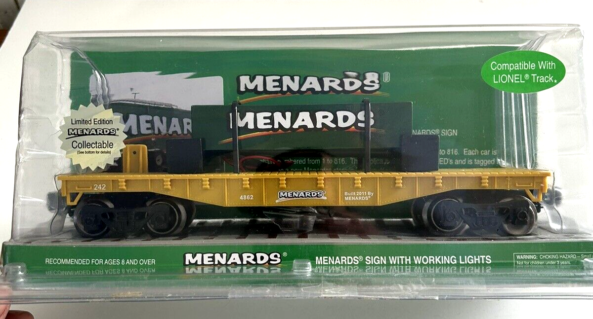 Menards Intermodal Menards Limited Edition Collectable train car | eBay