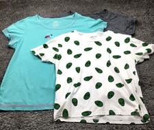 Lot of 3 RBX, On Fire & Secret Treasures Womens Tops & Sleepshirt Sz XL