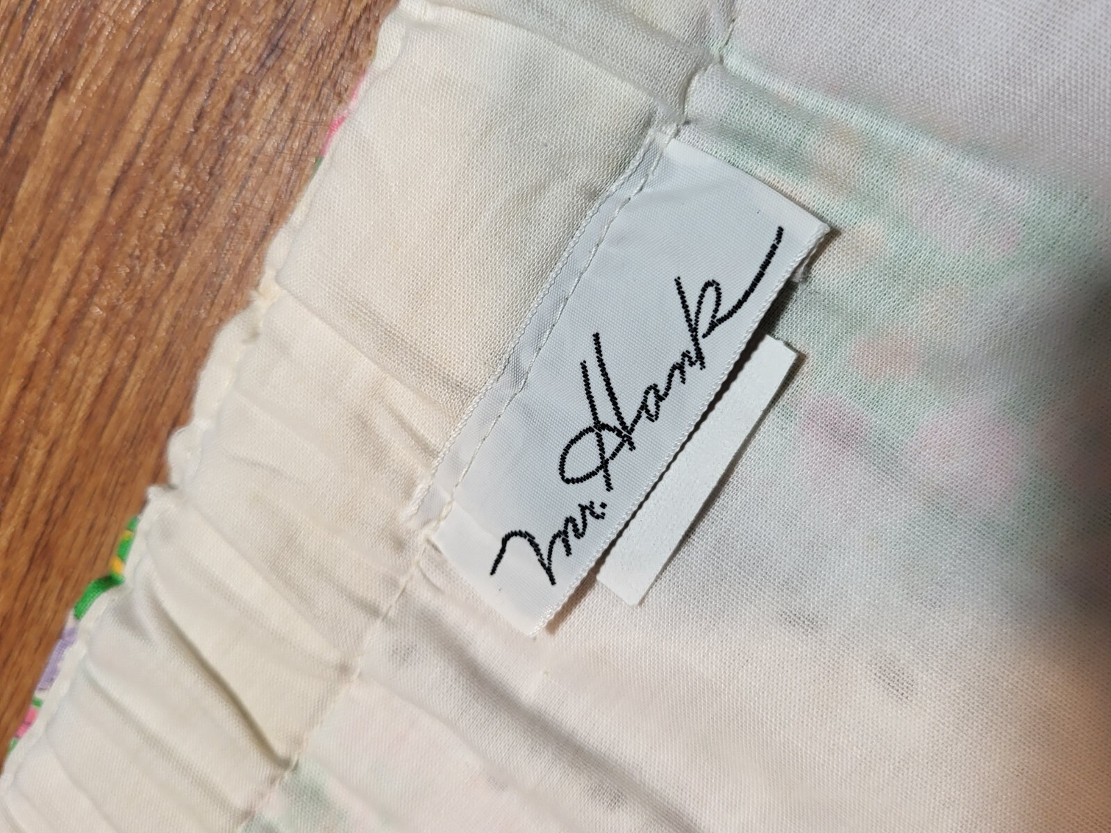 Vtge 1970s Striped Patchwork Lace Eyelet Floral M… - image 4