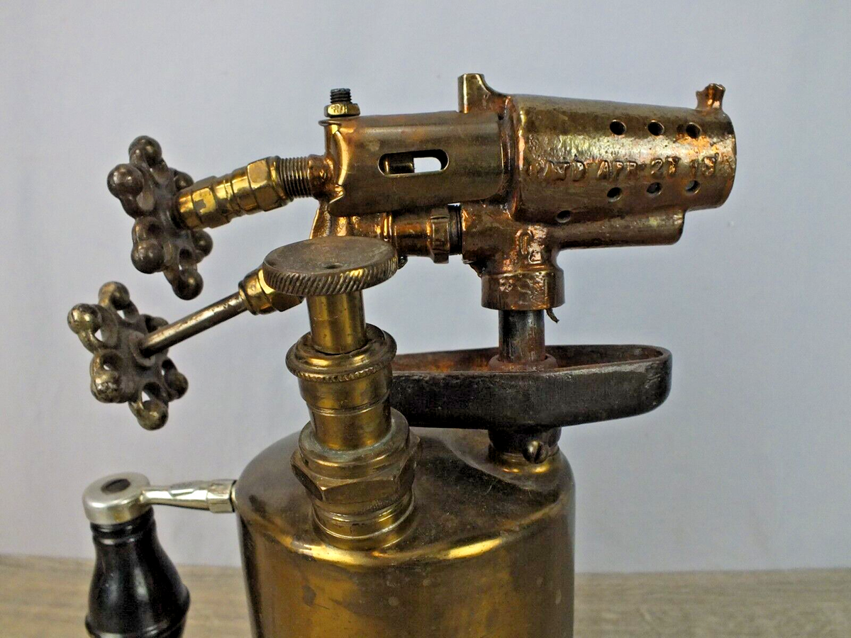 Rare Blow Torch Clayton and Lambert Double Valve and Pump