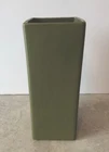 McCoy Floraline 448 Green Ceramic Vase Vintage Mid Century  FREE SHIPPING!
