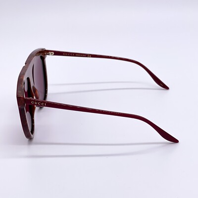 Gucci バーガンディ サングラス グッチ サングラス アジアンフィット GUCCI GG1191SK 004 56