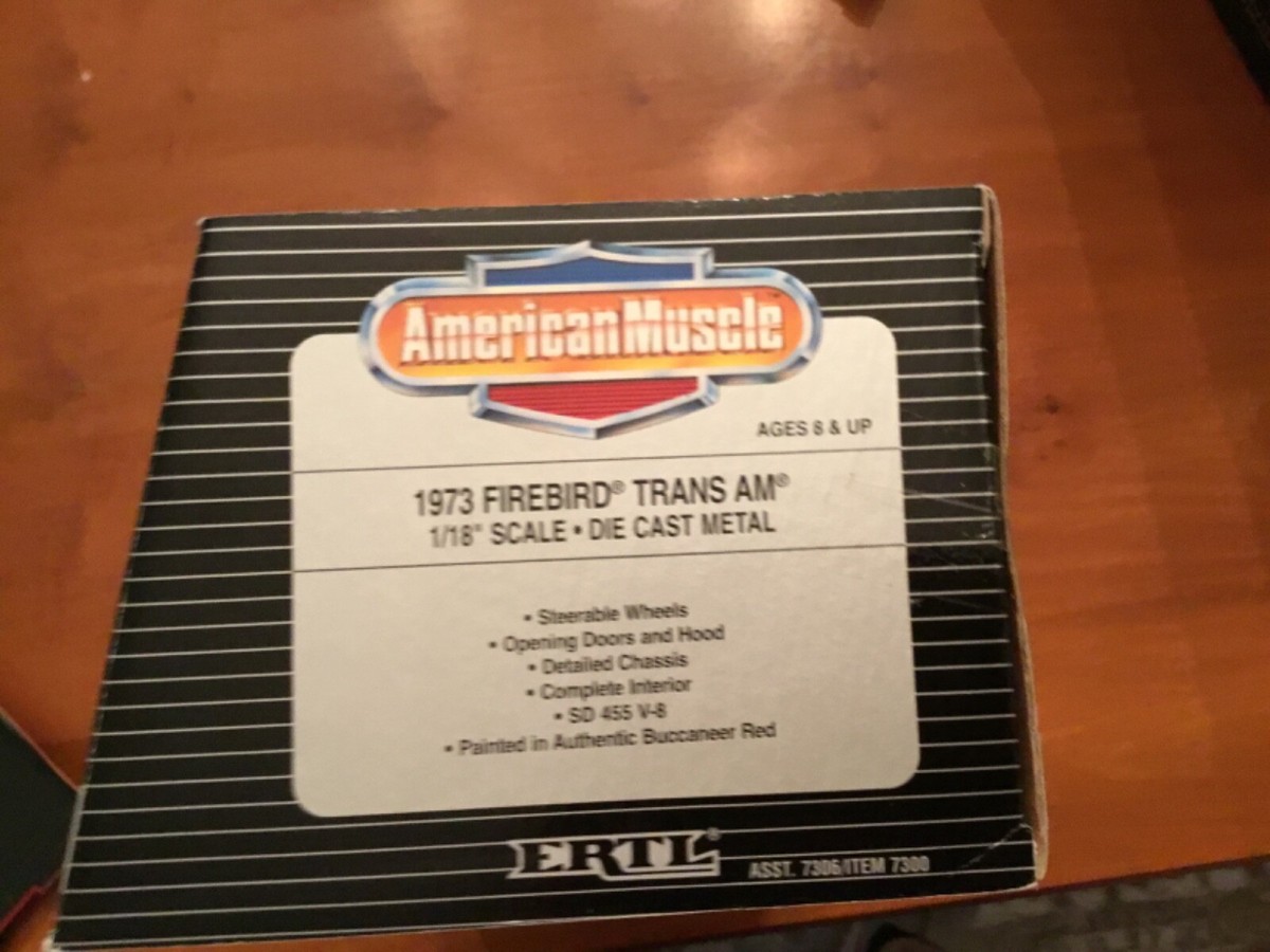 Véhicules miniatures ERTL American Muscle 1:18 Pontiac