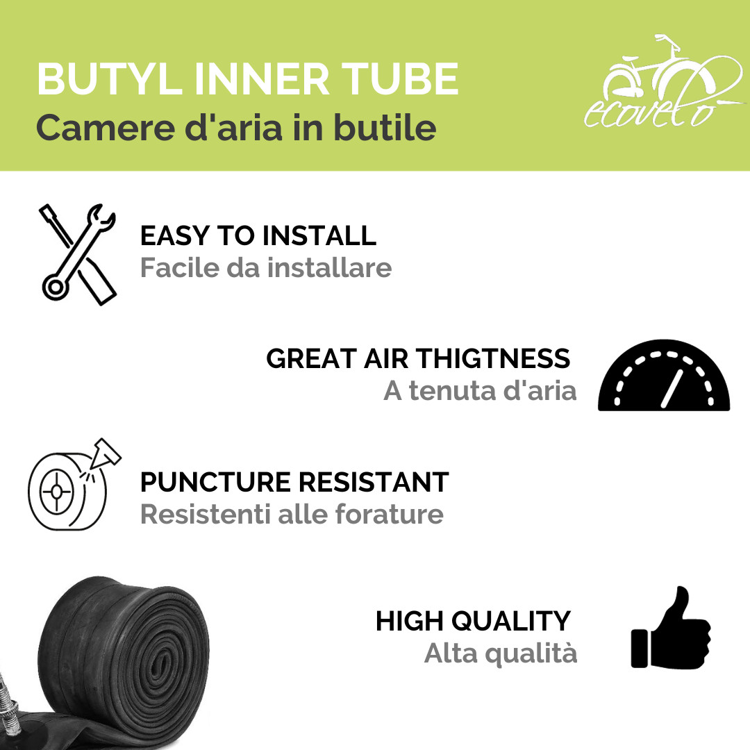 2 COPERTONI 26X1.50 + CAMERE PNEUMATICI 40-559 NERI PER MTB BICICLETTA IBRIDA foto 5