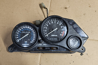 Kawasaki ZZR1100 Clocks Instrument Cluster Speedo Tacho Dash 38K
