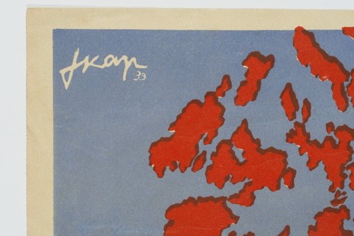 35506 - Nous vaincrons... - Farbiges Plakat. Frankreich 1939. Oben links signier - Bild 2 von 2