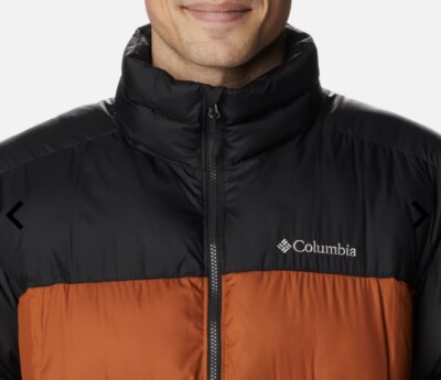 Columbia Men's Pike Lake Insulated Jacket XXL Warm Copper Black