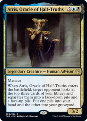 Atris, Oracle of Half-Truths - Foil NM, English MTG Theros Beyond Death