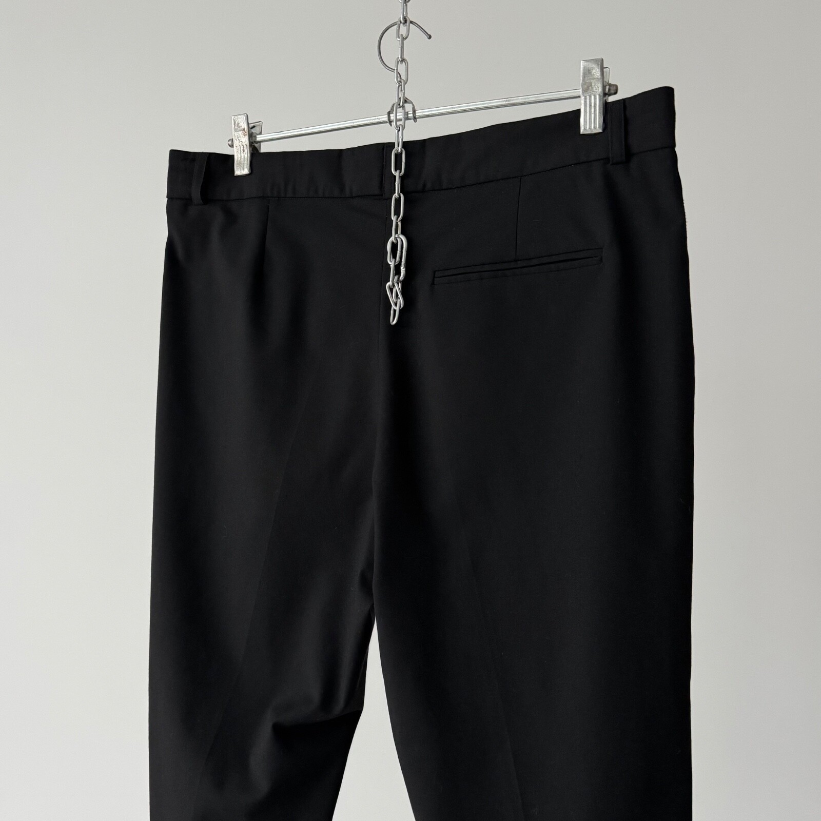 Pantalone nero uniforme donna Yves Saint Laurent Beaute TAGLIA 46M