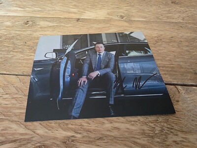 ELON MUSK (TESLA) - Repro-Autogramm -ca. 10x13 (910)