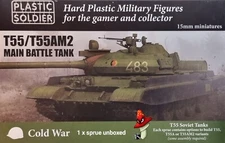 Plastic Soldier Company 15mm Soviet T55/T55AM2 Main Battle Tank 1 x Sprue