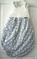 Alvi Winter Thermal Tog 3.0 Sleeping Bag Gray White Animal Print 6-12 Month NEW