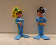 2 x Werbefigur DLRG Rettungstaucher Tauch ca....