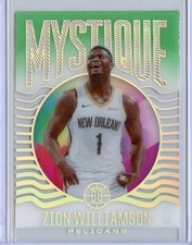 2020-21 Panini Illusions Mystique Emerald #14 Zion Williamson