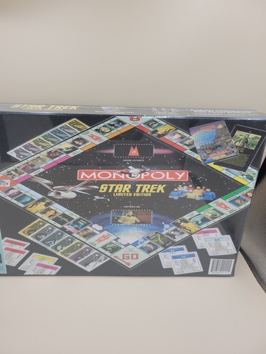 Jetons de collection en étain Monopoly STAR TREK édition limitée 2000 jeu scellé - Photo 8/10