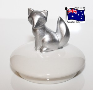 Yankee Candle Topper Silver Fox Decorate Your Large Medium