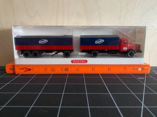 WIKING 8580435 Flatbed Truck & Trailer - Ereska - 1:87 HO - Picture 4 of 4