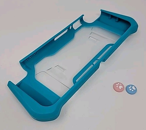 LEYUSMART Case + Screen Protector & Thumb Caps For Nintendo Switch Teal - Picture 17 of 24