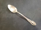 (1) Vintage Lunt American Victorian Sterling Silver Table Serving Spoon 8 3/8"