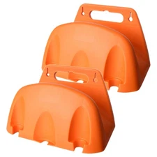 2 Pcs Hose Rack Wall Mount Holder Hanger Garden Mounting Bracket