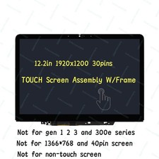 For Lenovo 500e Yoga Chromebook Gen 4 82W4 82W5 lcd touch screen Assembly 12.2''