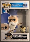 Funko Pop! Disney The Sword in the Stone Merlin with Archimedes #1100