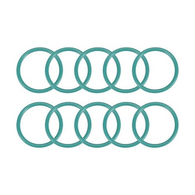 Fluorine O Rings 23mm OD, 19.2mm ID, 1.9mm Width, Seal Gasket Green 10Pcs  *bn