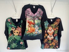 Official Disney Scrubs Tops Size: 3XL