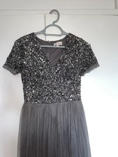 Ladies Evening Prom Bridesmaid Maxi Dress Size 8-10