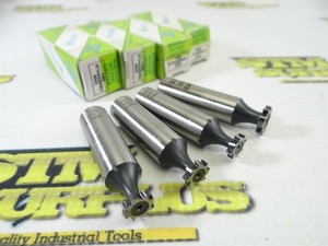 4 NEW ASSORTED PRECISION HSS KEYSEAT CUTTERS 3/32" CUT WIDTHS
