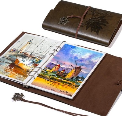 Watercolor Sketchbook 100 Cotton Acid Free Watercolor Journal 300gsm 140lb Cold